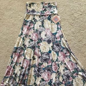 Lularoe Floral Maxi Skirt size small
